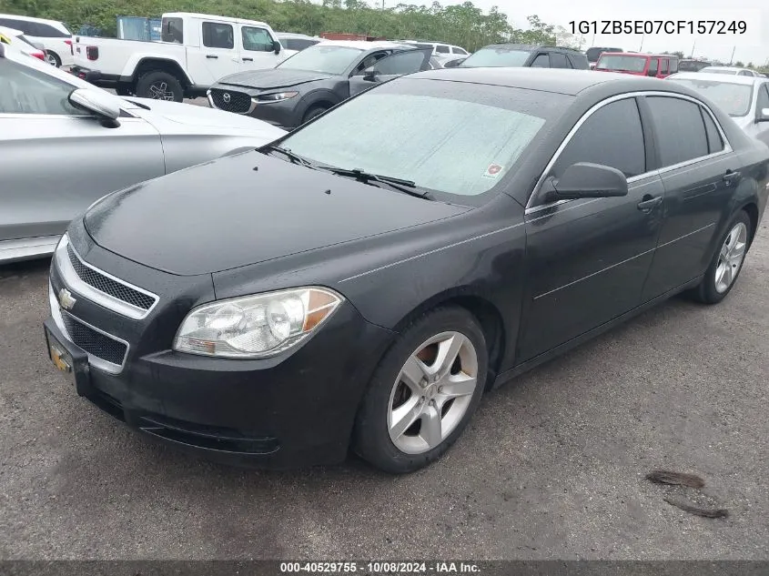 1G1ZB5E07CF157249 2012 Chevrolet Malibu Ls