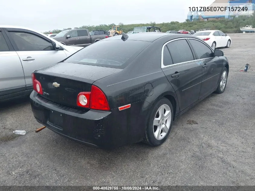 1G1ZB5E07CF157249 2012 Chevrolet Malibu Ls