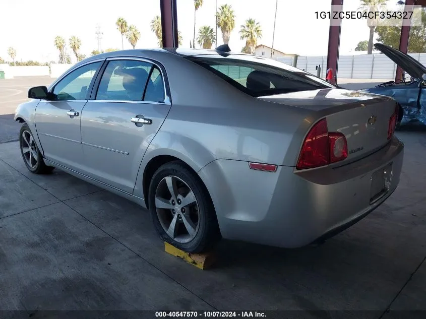 2012 Chevrolet Malibu 1Lt VIN: 1G1ZC5E04CF354327 Lot: 40547570