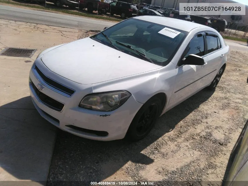 2012 Chevrolet Malibu Ls VIN: 1G1ZB5E07CF164928 Lot: 40559419