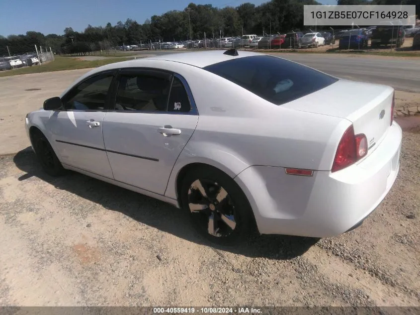 1G1ZB5E07CF164928 2012 Chevrolet Malibu Ls