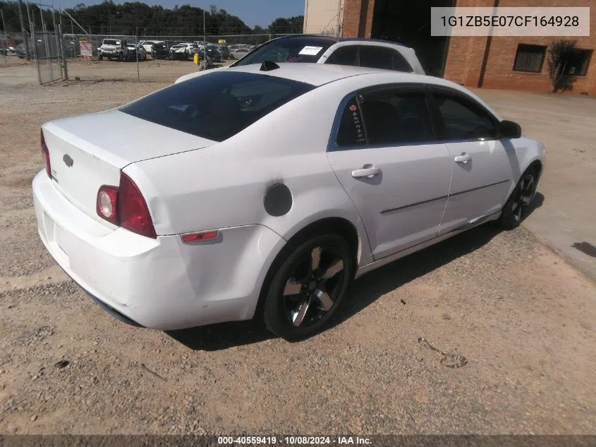 1G1ZB5E07CF164928 2012 Chevrolet Malibu Ls