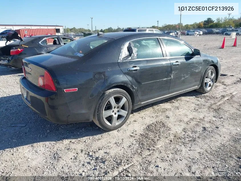 2012 Chevrolet Malibu 1Lt VIN: 1G1ZC5E01CF213926 Lot: 40572526