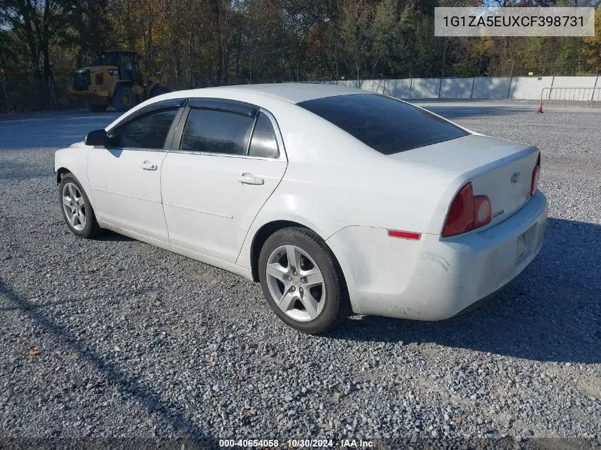 2012 Chevrolet Malibu Ls VIN: 1G1ZA5EUXCF398731 Lot: 40654058