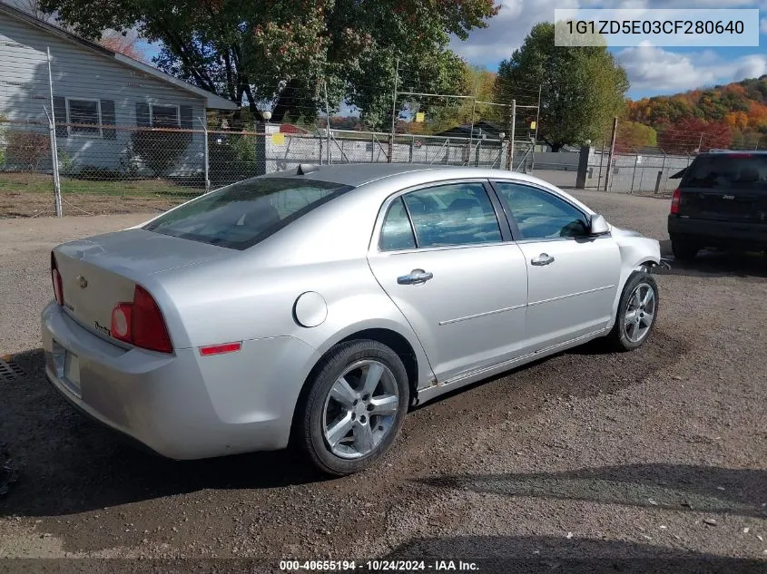 1G1ZD5E03CF280640 2012 Chevrolet Malibu 2Lt