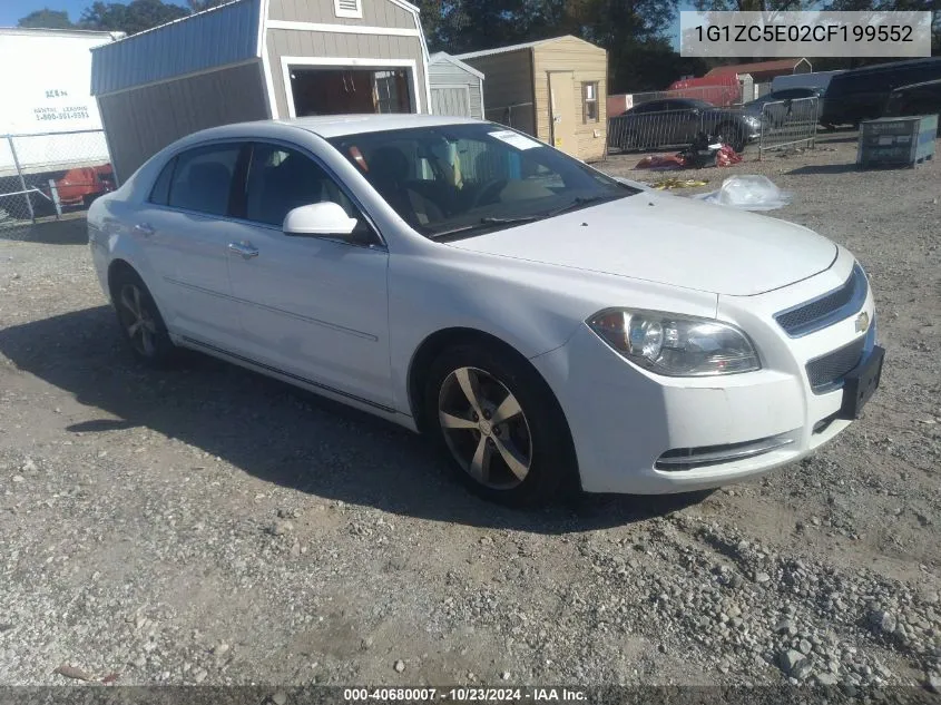 2012 Chevrolet Malibu 1Lt VIN: 1G1ZC5E02CF199552 Lot: 40680007