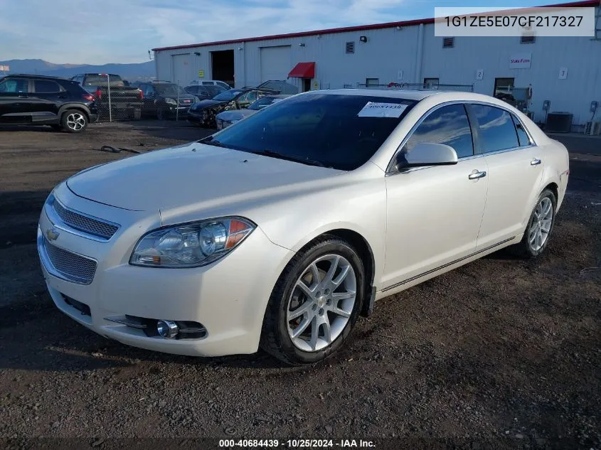 1G1ZE5E07CF217327 2012 Chevrolet Malibu 1Lz