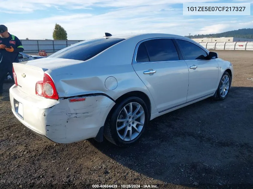 2012 Chevrolet Malibu 1Lz VIN: 1G1ZE5E07CF217327 Lot: 40684439