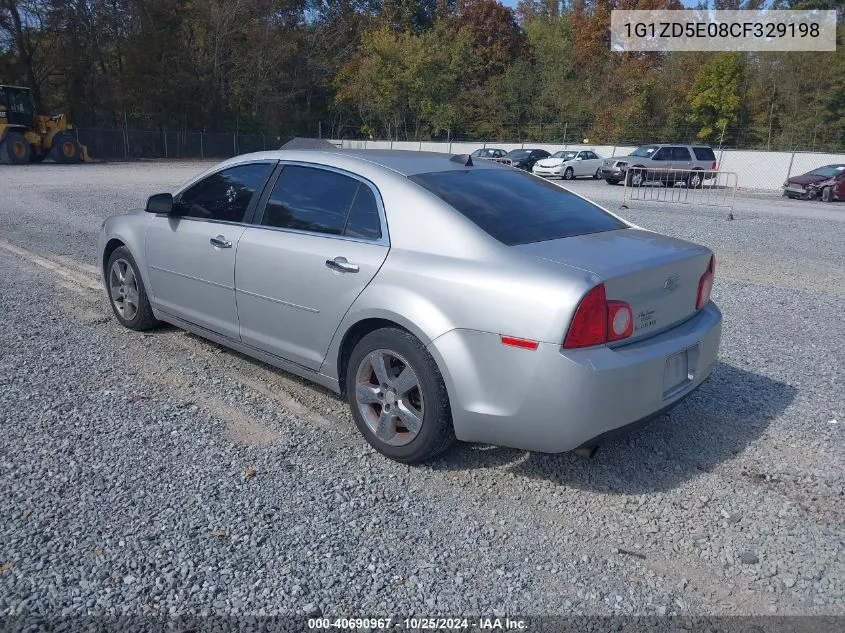 1G1ZD5E08CF329198 2012 Chevrolet Malibu 2Lt