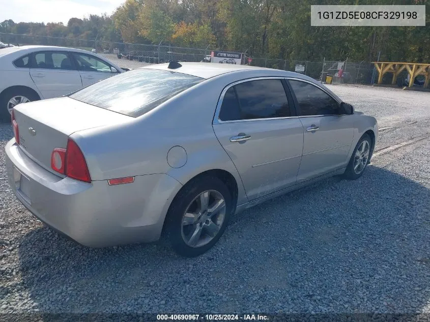 1G1ZD5E08CF329198 2012 Chevrolet Malibu 2Lt