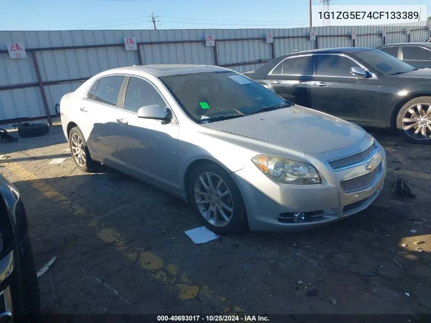 2012 Chevrolet Malibu 2Lz VIN: 1G1ZG5E74CF133389 Lot: 40693017