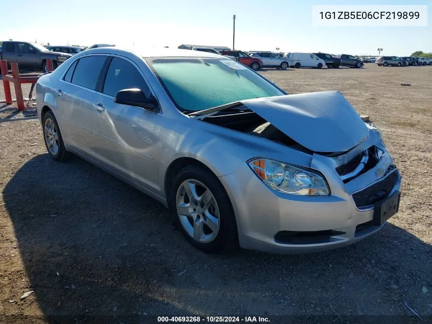 2012 Chevrolet Malibu Ls VIN: 1G1ZB5E06CF219899 Lot: 40693268