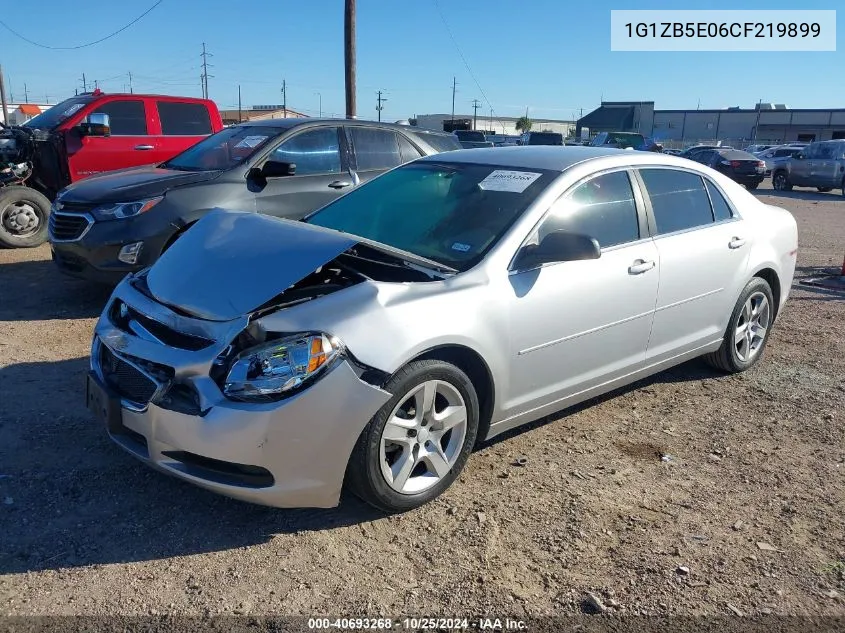 2012 Chevrolet Malibu Ls VIN: 1G1ZB5E06CF219899 Lot: 40693268