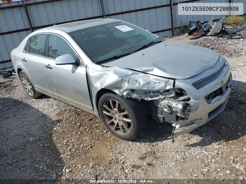 1G1ZE5E08CF288908 2012 Chevrolet Malibu Ltz