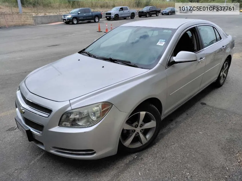 2012 Chevrolet Malibu 1Lt VIN: 1G1ZC5E01CF337761 Lot: 40698065