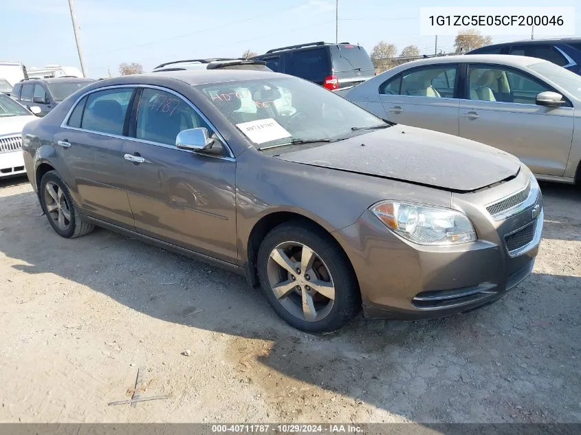 2012 Chevrolet Malibu 1Lt VIN: 1G1ZC5E05CF200046 Lot: 40711787