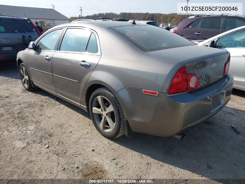 2012 Chevrolet Malibu 1Lt VIN: 1G1ZC5E05CF200046 Lot: 40711787