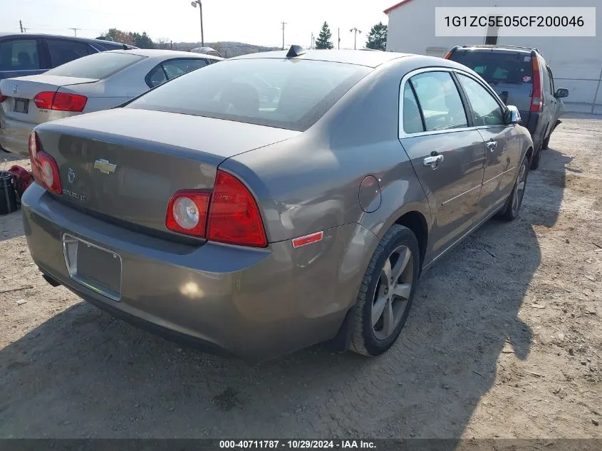 2012 Chevrolet Malibu 1Lt VIN: 1G1ZC5E05CF200046 Lot: 40711787