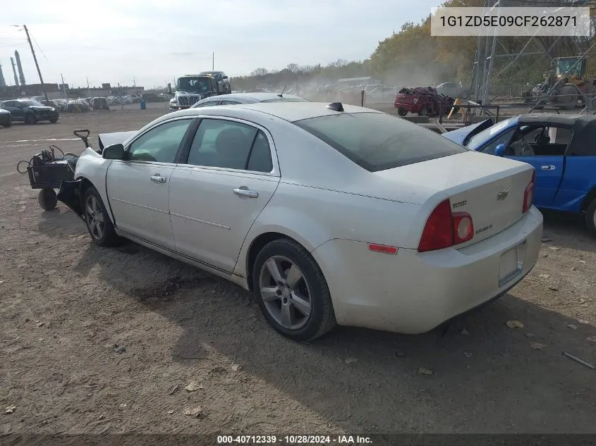 2012 Chevrolet Malibu 2Lt VIN: 1G1ZD5E09CF262871 Lot: 40712339