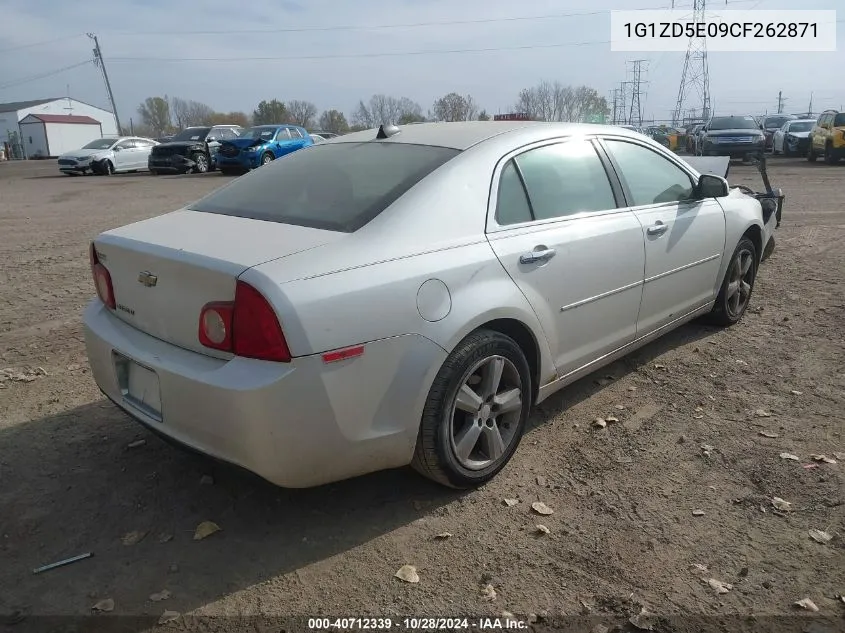 2012 Chevrolet Malibu 2Lt VIN: 1G1ZD5E09CF262871 Lot: 40712339