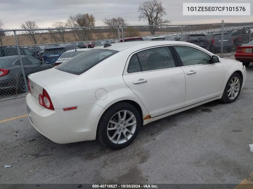 1G1ZE5E07CF101576 2012 Chevrolet Malibu 1Lz