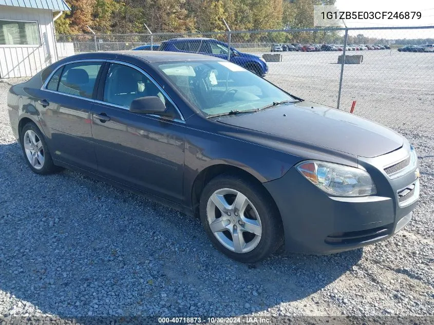 1G1ZB5E03CF246879 2012 Chevrolet Malibu Ls