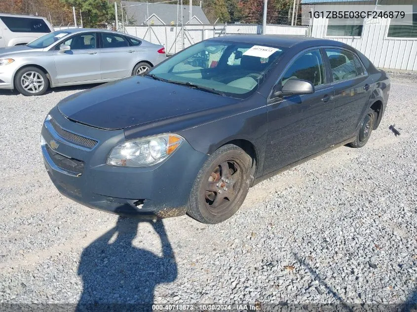 2012 Chevrolet Malibu Ls VIN: 1G1ZB5E03CF246879 Lot: 40718873