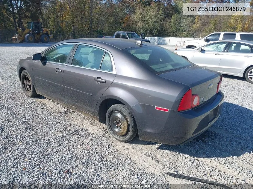 2012 Chevrolet Malibu Ls VIN: 1G1ZB5E03CF246879 Lot: 40718873