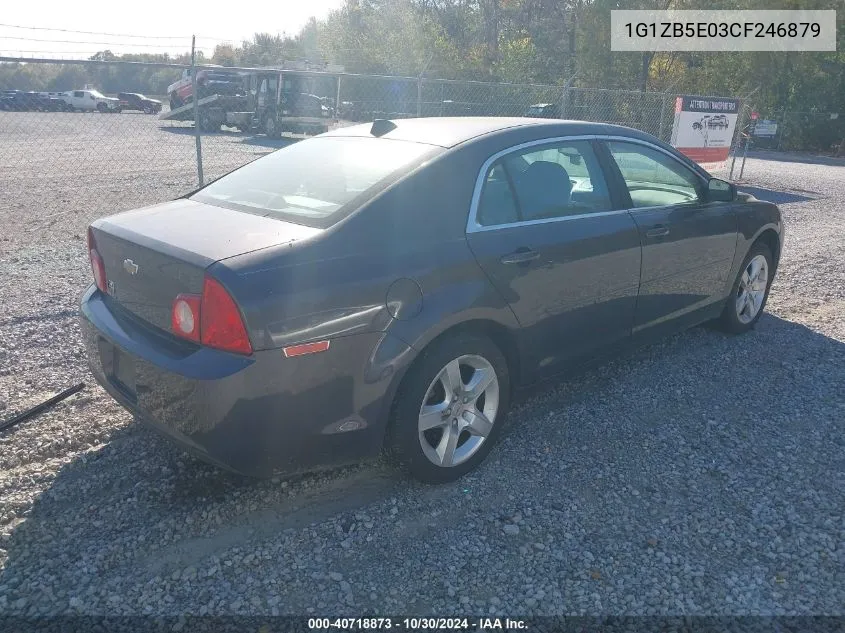 1G1ZB5E03CF246879 2012 Chevrolet Malibu Ls