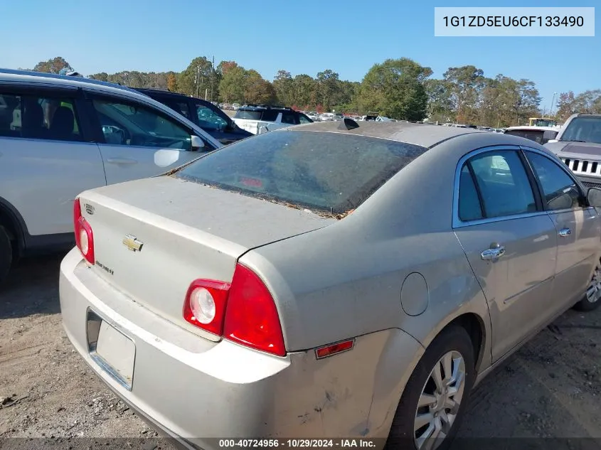 2012 Chevrolet Malibu 2Lt VIN: 1G1ZD5EU6CF133490 Lot: 40724956