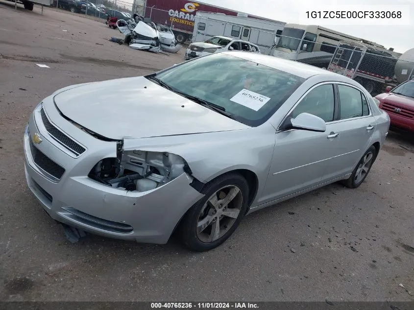 2012 Chevrolet Malibu 1Lt VIN: 1G1ZC5E00CF333068 Lot: 40765236