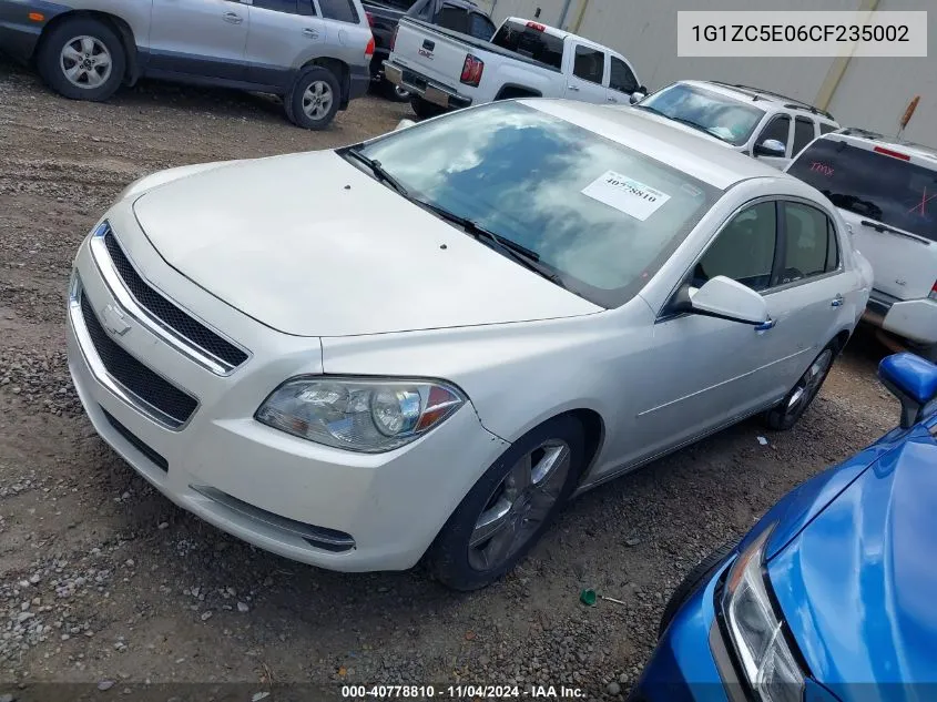 1G1ZC5E06CF235002 2012 Chevrolet Malibu 1Lt