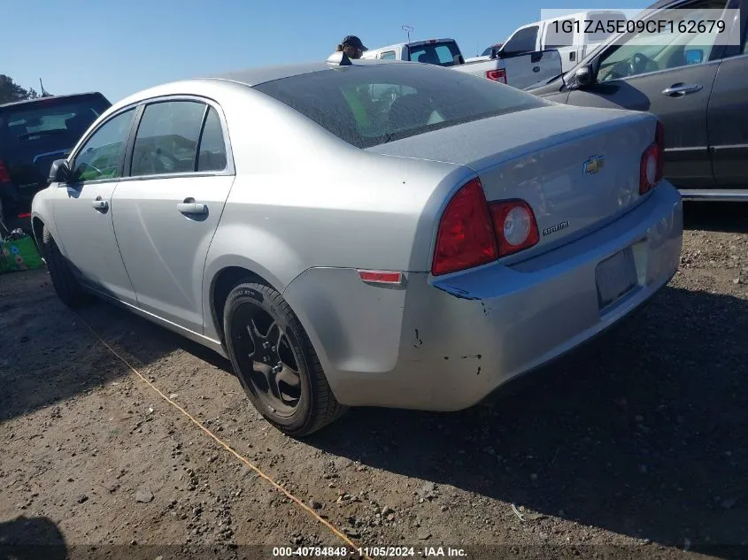 2012 Chevrolet Malibu Ls VIN: 1G1ZA5E09CF162679 Lot: 40784848