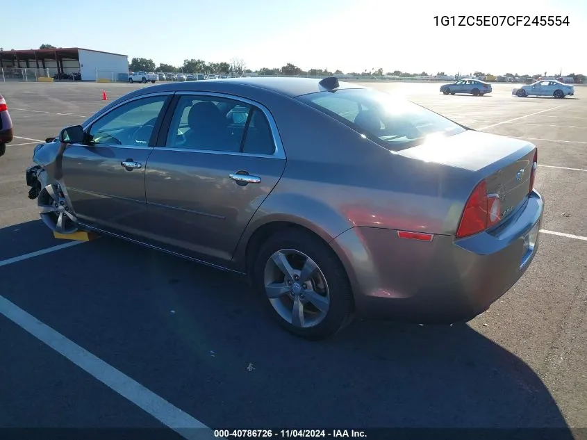 2012 Chevrolet Malibu 1Lt VIN: 1G1ZC5E07CF245554 Lot: 40786726