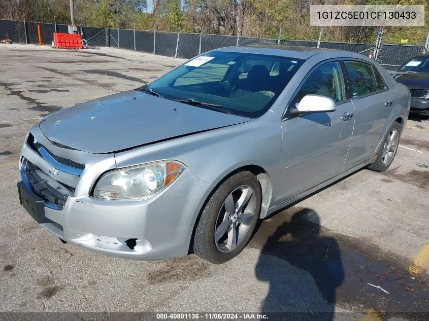 2012 Chevrolet Malibu 1Lt VIN: 1G1ZC5E01CF130433 Lot: 40801136