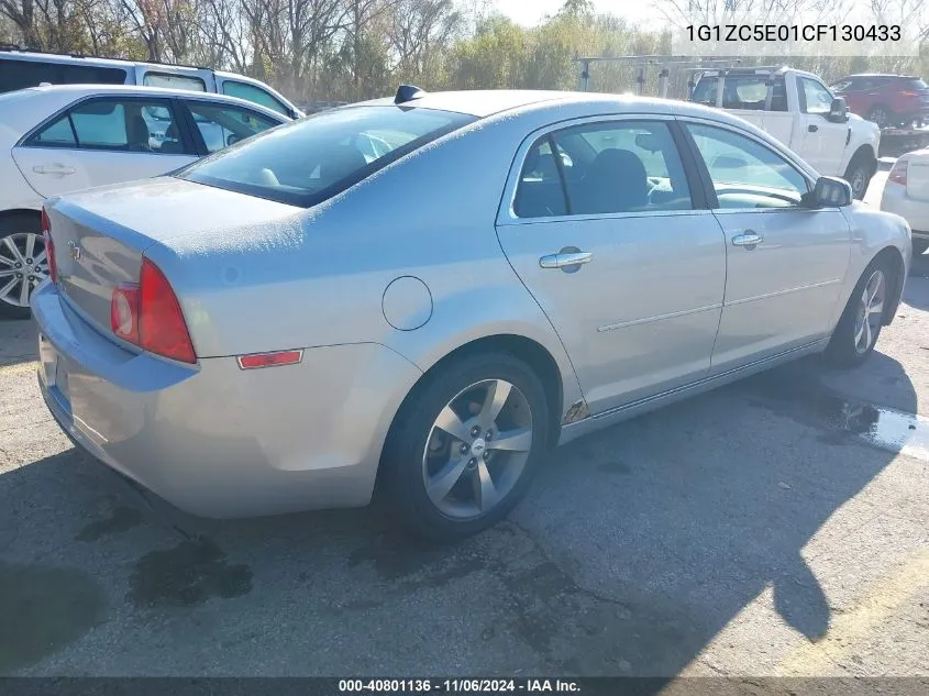 2012 Chevrolet Malibu 1Lt VIN: 1G1ZC5E01CF130433 Lot: 40801136