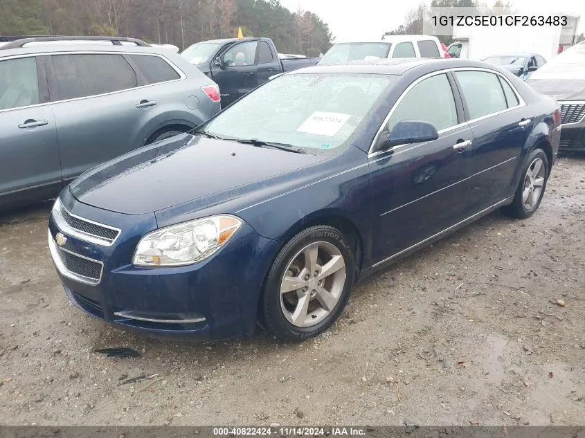 2012 Chevrolet Malibu 1Lt VIN: 1G1ZC5E01CF263483 Lot: 40822424