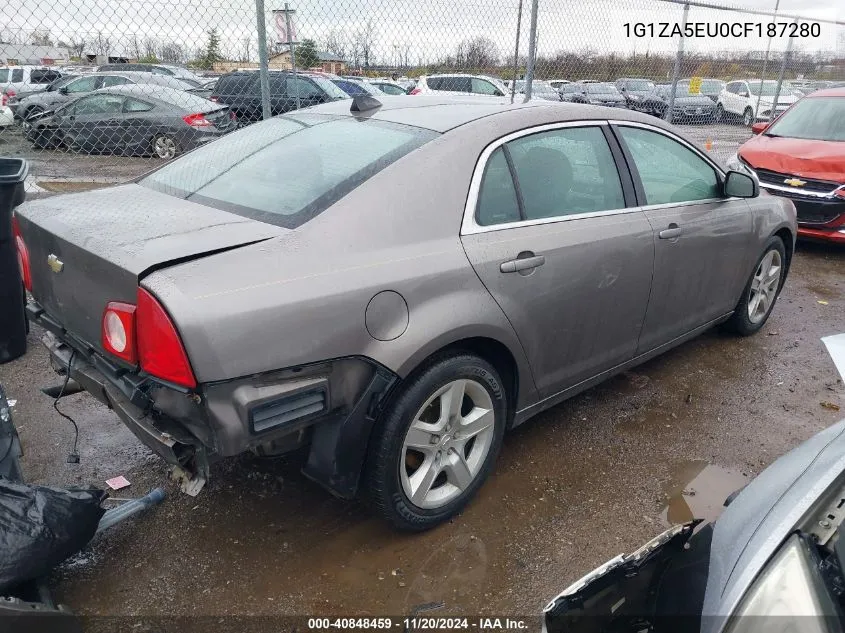 2012 Chevrolet Malibu Ls VIN: 1G1ZA5EU0CF187280 Lot: 40848459