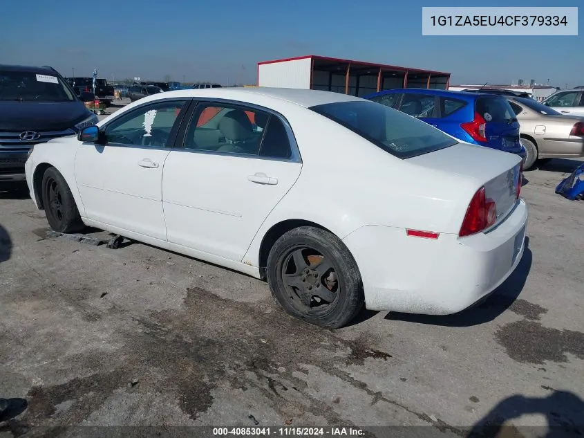 2012 Chevrolet Malibu Ls VIN: 1G1ZA5EU4CF379334 Lot: 40853041