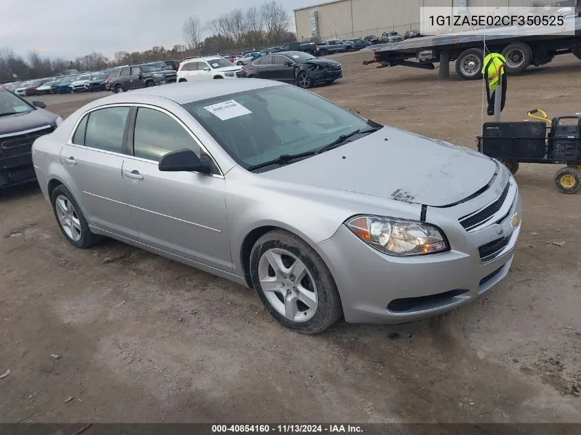 2012 Chevrolet Malibu Ls VIN: 1G1ZA5E02CF350525 Lot: 40854160