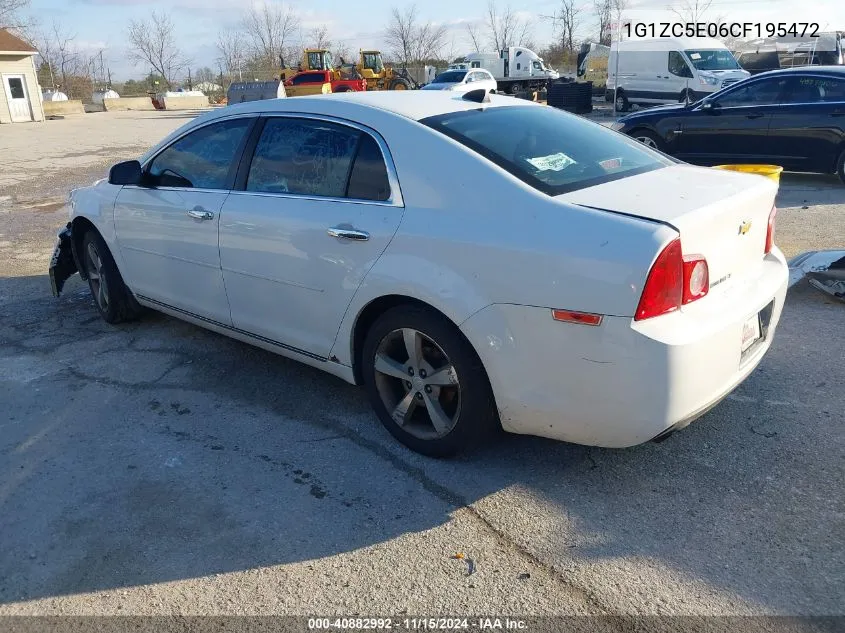 2012 Chevrolet Malibu 1Lt VIN: 1G1ZC5E06CF195472 Lot: 40882992