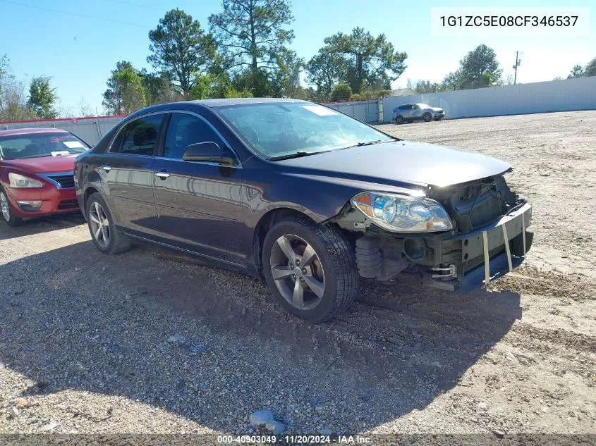 2012 Chevrolet Malibu 1Lt VIN: 1G1ZC5E08CF346537 Lot: 40903049