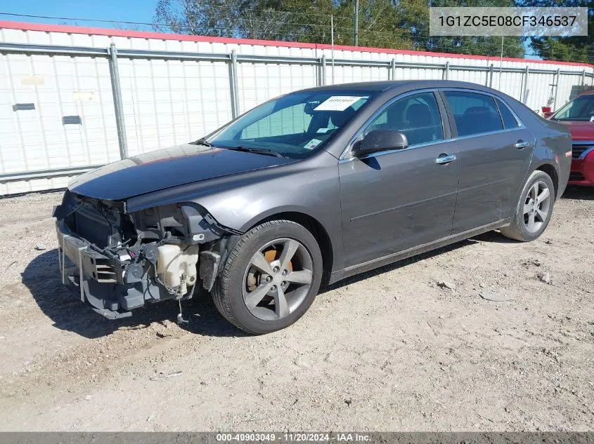 2012 Chevrolet Malibu 1Lt VIN: 1G1ZC5E08CF346537 Lot: 40903049