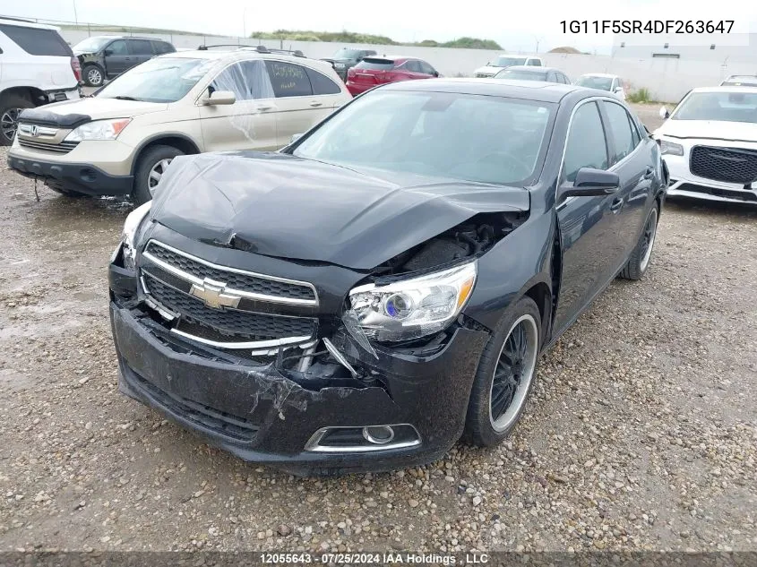 2013 Chevrolet Malibu 2Lt VIN: 1G11F5SR4DF263647 Lot: 12055643