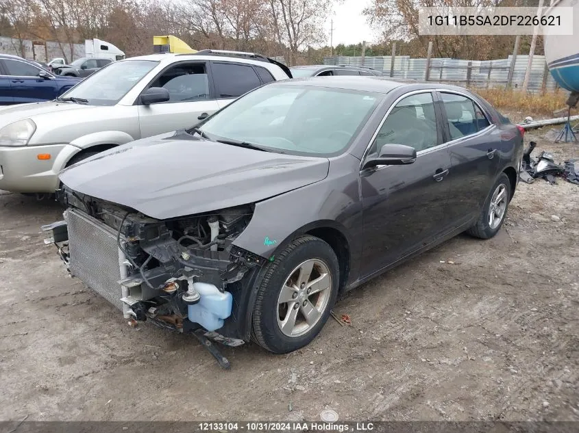 2013 Chevrolet Malibu VIN: 1G11B5SA2DF226621 Lot: 12133104