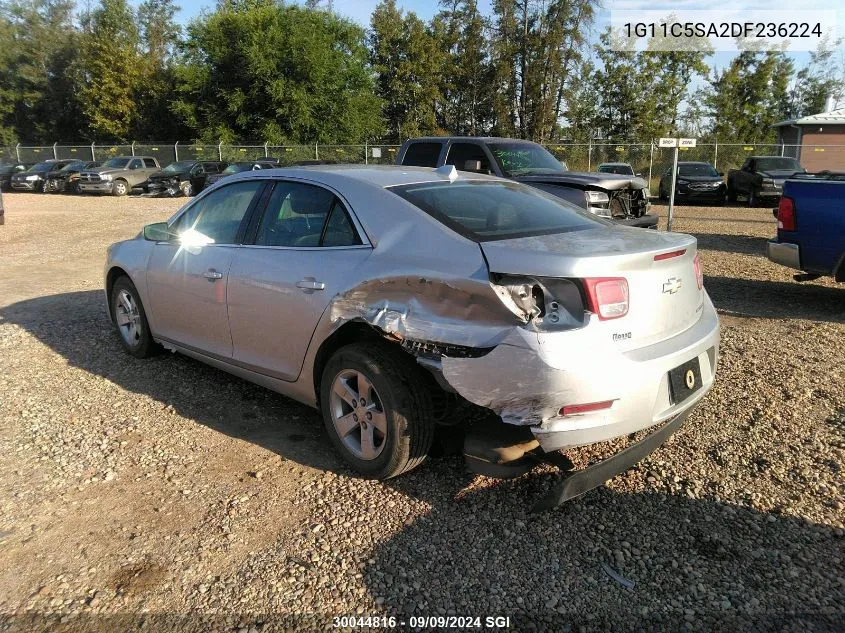 2013 Chevrolet Malibu 1Lt VIN: 1G11C5SA2DF236224 Lot: 30044816