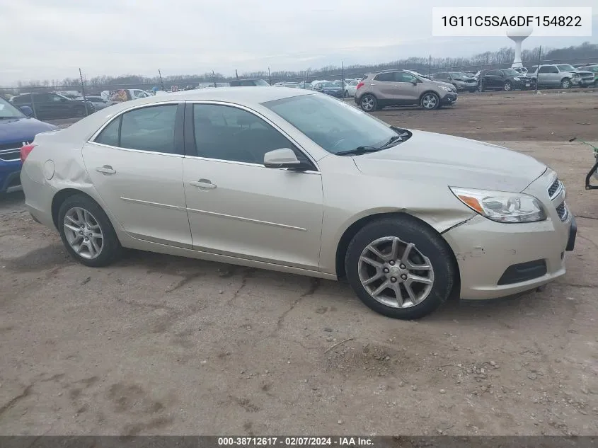 2013 Chevrolet Malibu 1Lt VIN: 1G11C5SA6DF154822 Lot: 38712617