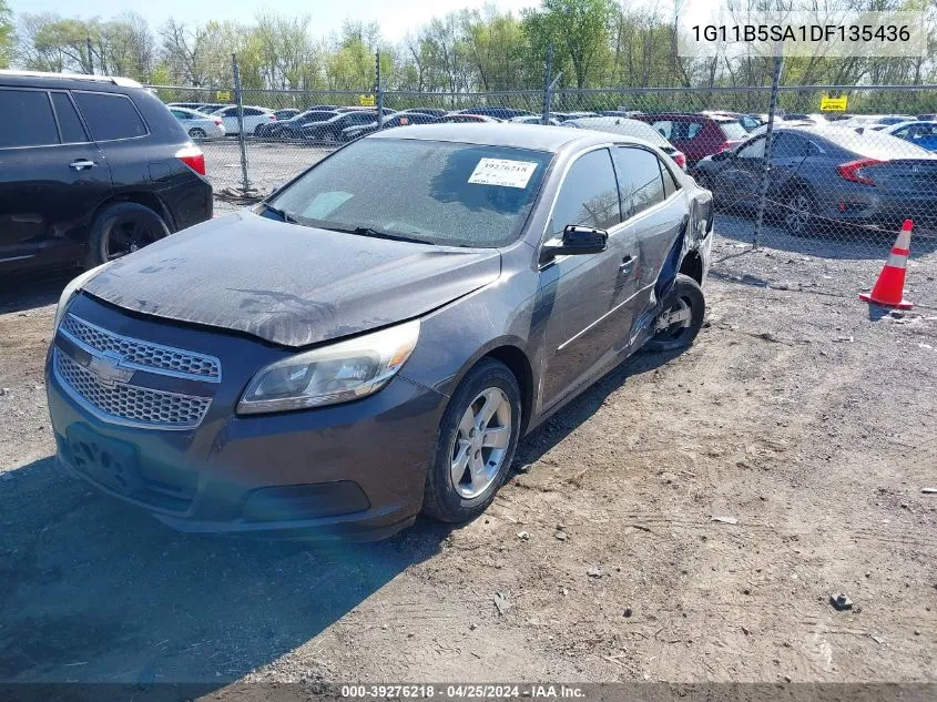 2013 Chevrolet Malibu 1Ls VIN: 1G11B5SA1DF135436 Lot: 39276218