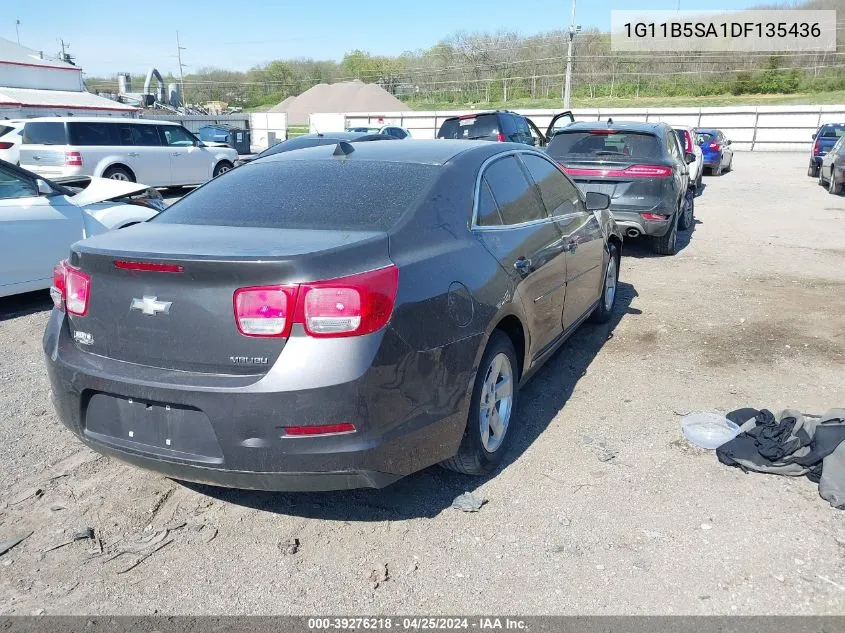 1G11B5SA1DF135436 2013 Chevrolet Malibu 1Ls