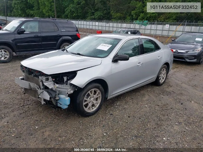 2013 Chevrolet Malibu 1Fl VIN: 1G11A5SA5DF332452 Lot: 39360745